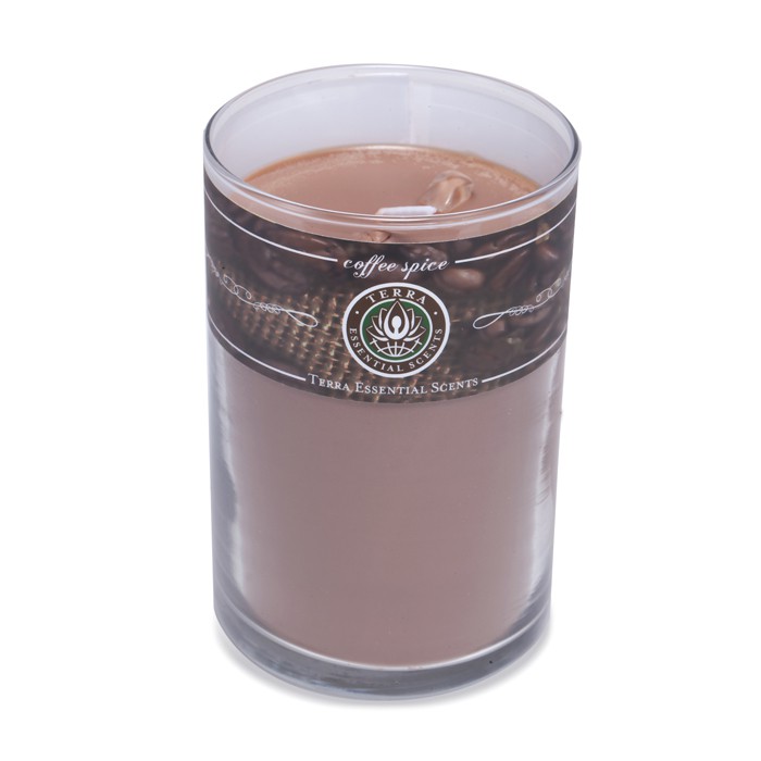 Ароматическая свеча Terra Essential Scents с ароматом кофе и специй, 340 г