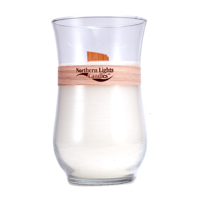 Свеча с деревянным фитилем Northern Lights Candles «Поджаренная ваниль» 30oz для уютной атмосферы