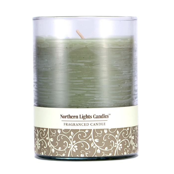 Ароматическая свеча Northern Lights Candles с лаймом и базиликом, 4,5 дюйма