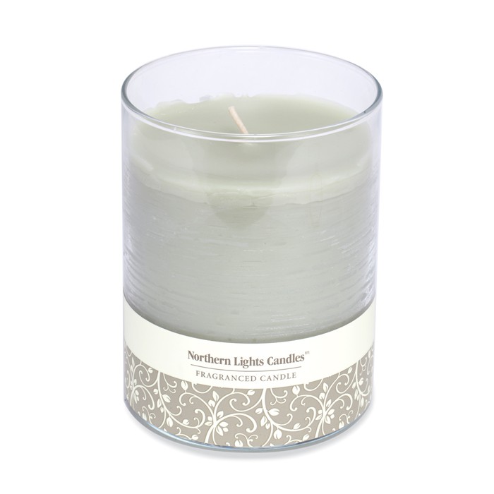 Ароматическая свеча Northern Lights Candles с лаймом и базиликом, 4,5 дюйма