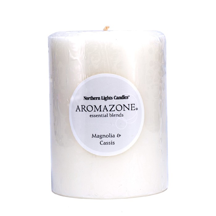 Ароматическая свеча Northern Lights Candles с магнолией и черной смородиной, 3x4 дюйма