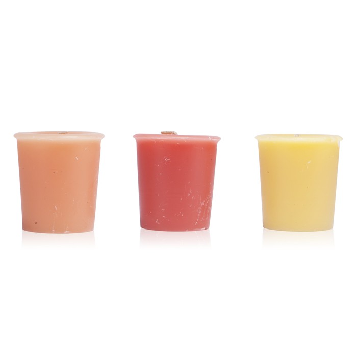 Набор ароматических свечей Northern Lights Candles с хурмой и айвой, 4 шт.