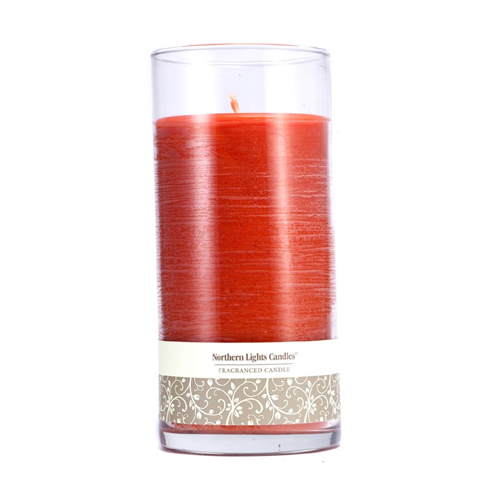 Ароматизированная свеча Northern Lights Candles с пряным яблоком, 7,5 дюймов