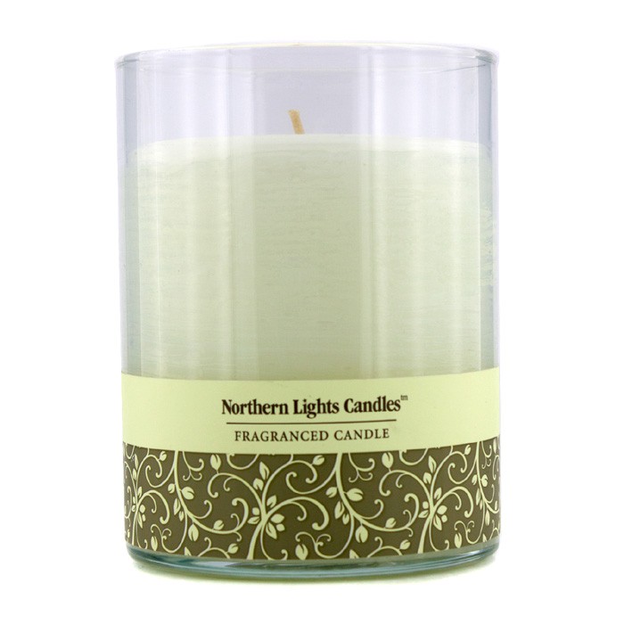 Ароматическая свеча Northern Lights Candles с мускусом для создания атмосферы уюта, 4,5 дюйма