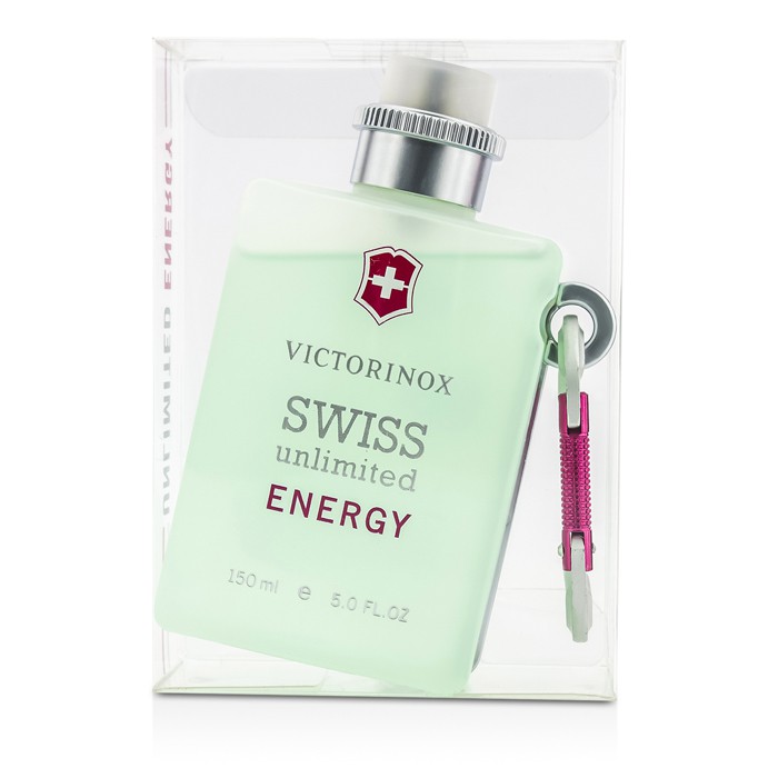 Туалетная вода Victorinox Unlimited Energy для мужчин, 150 мл — свежий древесный аромат с акцентами грейпфрута и лаванды