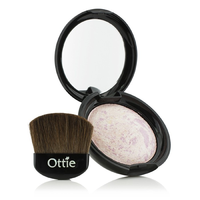 Румяна с эффектом сияния Ottie, оттенок 03 Glam Brown, 8 г для создания естественного румянца на щеках