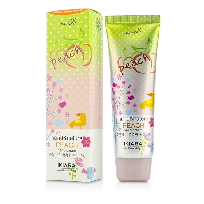 Крем для рук IKIARA с экстрактом персика и сливы, 50 г