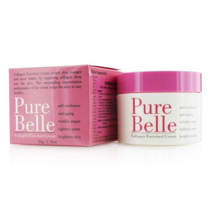 Крем для лица с коллагеном и гиалуроновой кислотой Pure Belle, 50 г