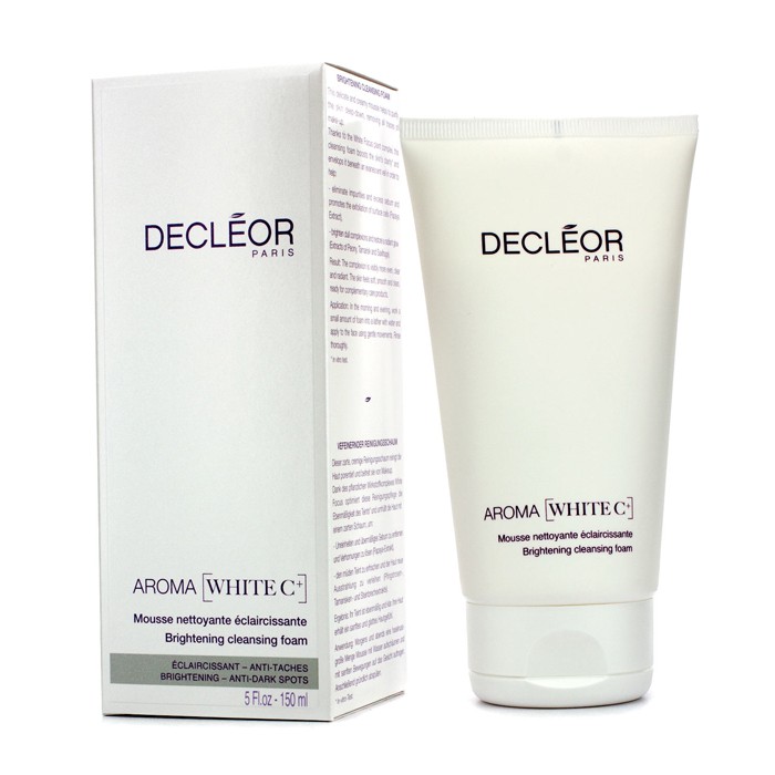 Очищающая пена для лица Decleor Aroma White C+ с витамином C, 150 мл