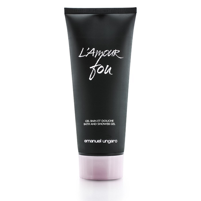 Гель для душа и ванны Ungaro L'Amour Fou с нежным ароматом, 200 мл