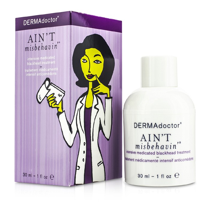 DERMAdoctor интенсивное лечение черных точек с 2% салициловой кислотой для проблемной кожи, 30 мл