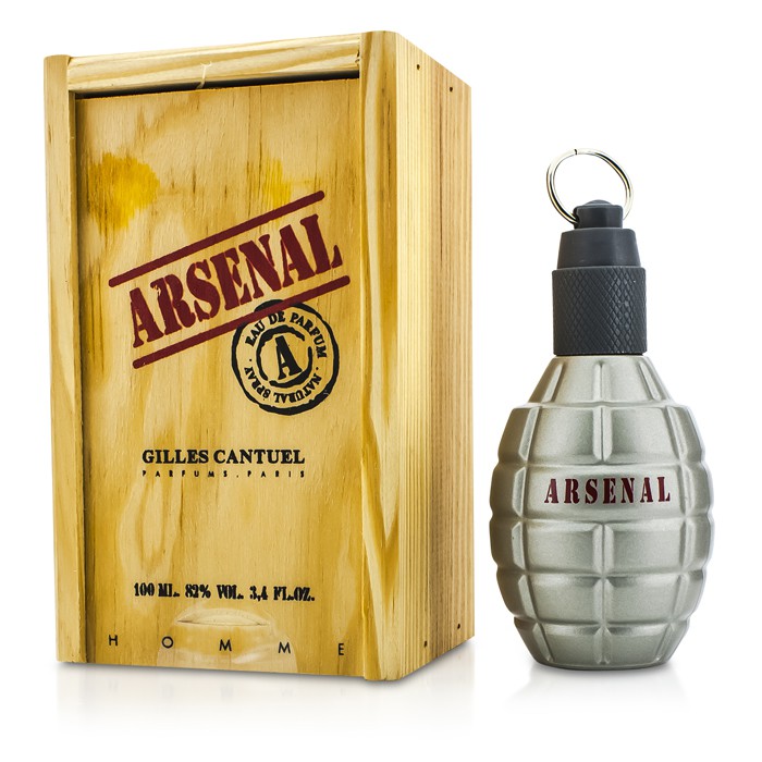 Gilles Cantuel Arsenal Grey туалетная вода для мужчин 100 мл — цитрусово-древесный аромат для уверенных мужчин