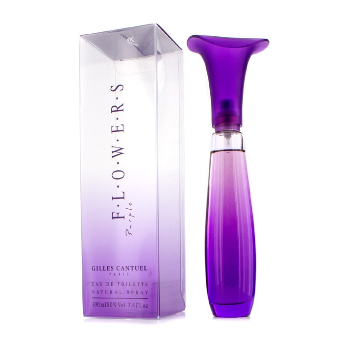 Туалетная вода Gilles Cantuel Flowers Purple, цветочно-фруктовый аромат для женщин, 100 мл