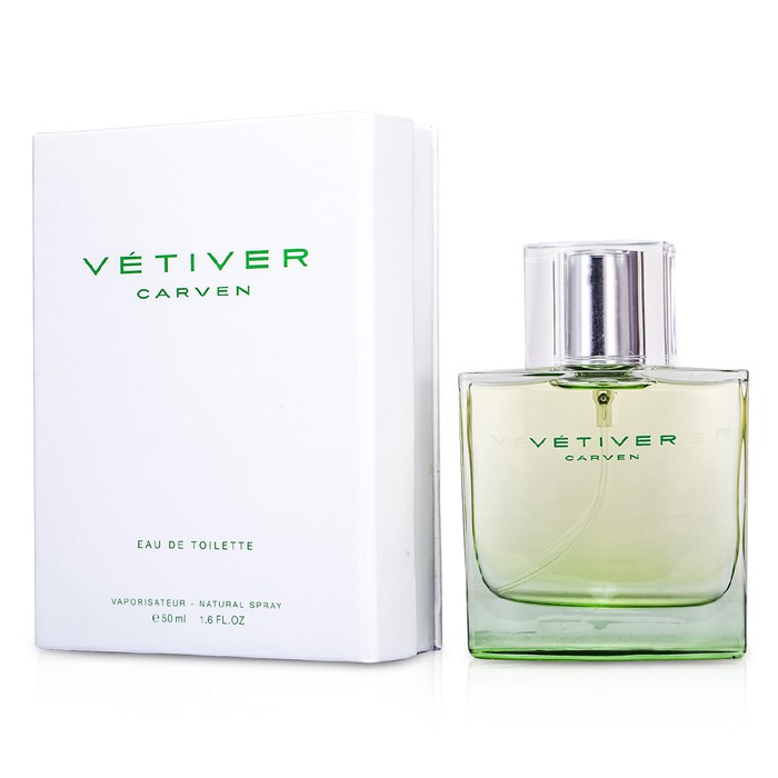 Carven Vetiver туалетная вода для мужчин 50 мл с нотами лимона, лаванды и ветивера