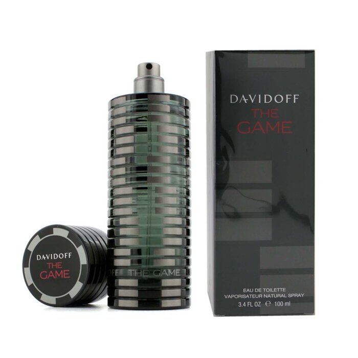 Tуалетная вода Davidoff The Game для мужчин 100 мл – древесные и ароматические ноты, подчеркивающие индивидуальность.