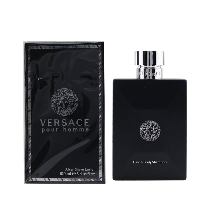 Шампунь и гель для душа Versace Pour Homme с экстрактами для мужчин, 250 мл