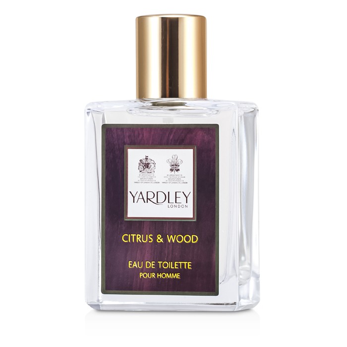 Туалетная вода Yardley London Citrus & Wood для мужчин, древесно-пряный аромат, 50 мл
