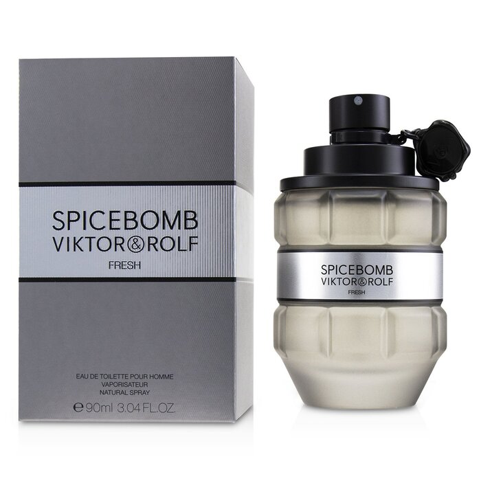 Viktor & Rolf Spicebomb Fresh Туалетная вода 90 мл для мужчин с нотами грейпфрута и лаванды