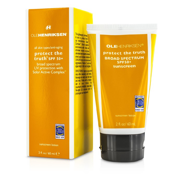 OLE Henriksen крем защитный для лица с SPF 50+ 60 мл, с Solar Active Complex для защиты и восстановления кожи