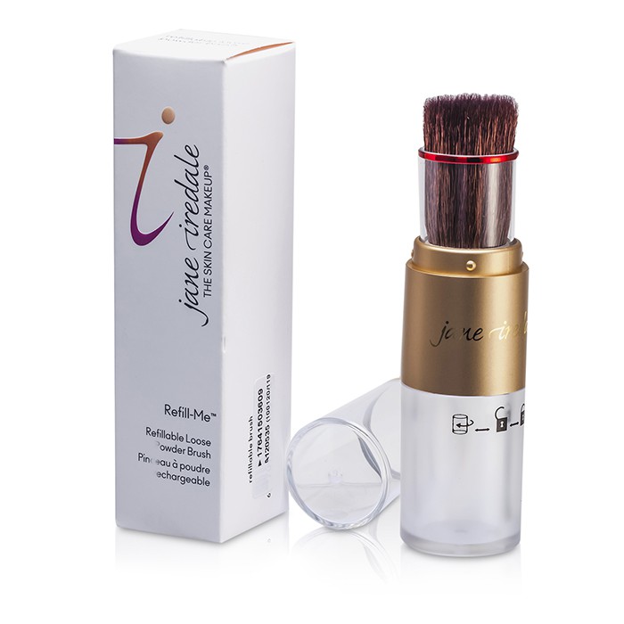 Кисть для рассыпчатой пудры с механикой наполнения от Jane Iredale
