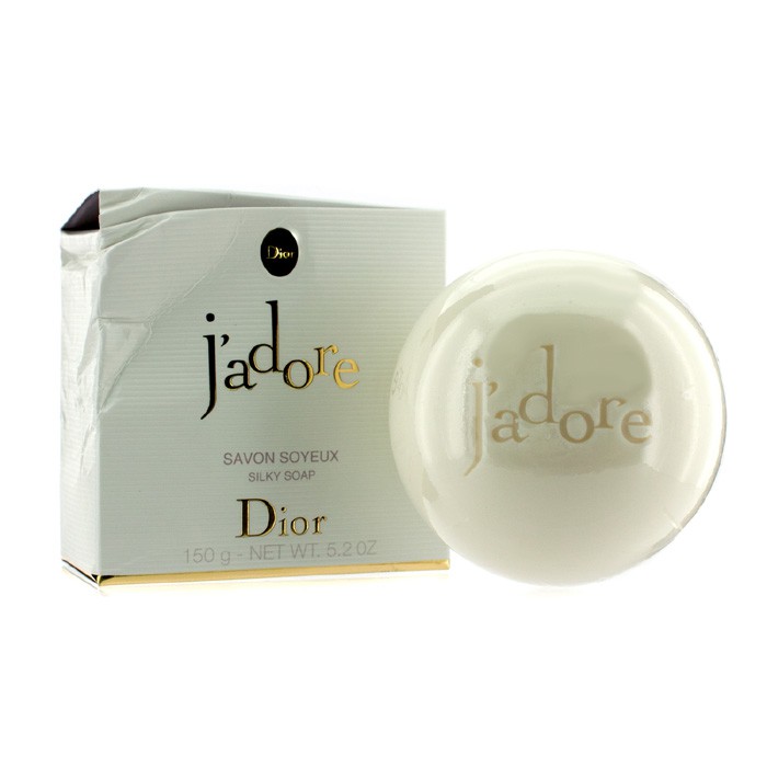 Кремовое мыло Christian Dior J'Adore с шелковистой текстурой, 150 г, для нежного очищения и увлажнения кожи