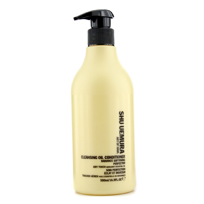 Очищающее масло-кондиционер Shu Uemura с бергамотом для мягкости и сияния волос, 500 мл