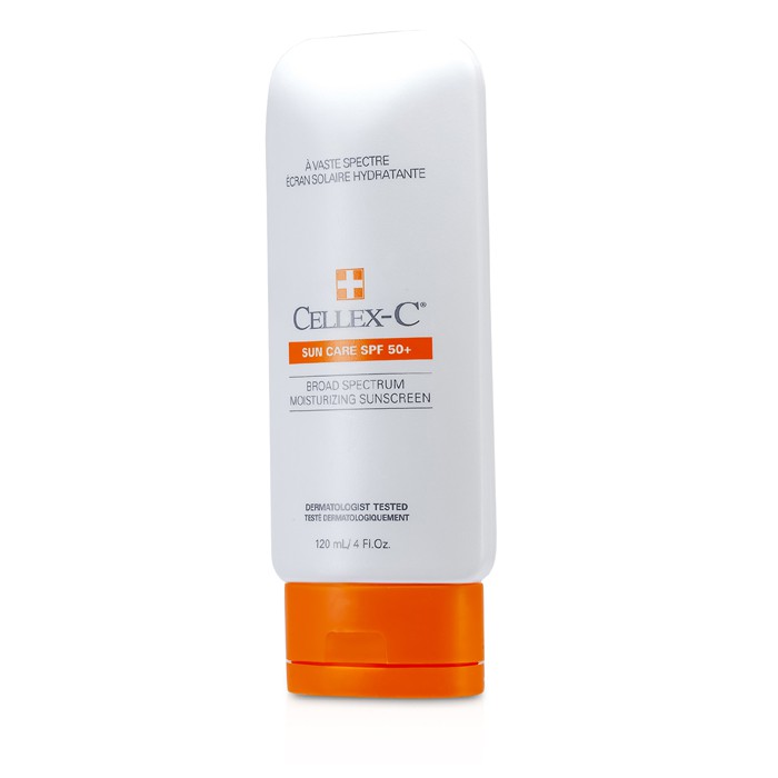 Солнцезащитный крем Cellex-C SPF 50+ для лица и тела, 120 мл с витамином Е и экстрактами морских растений