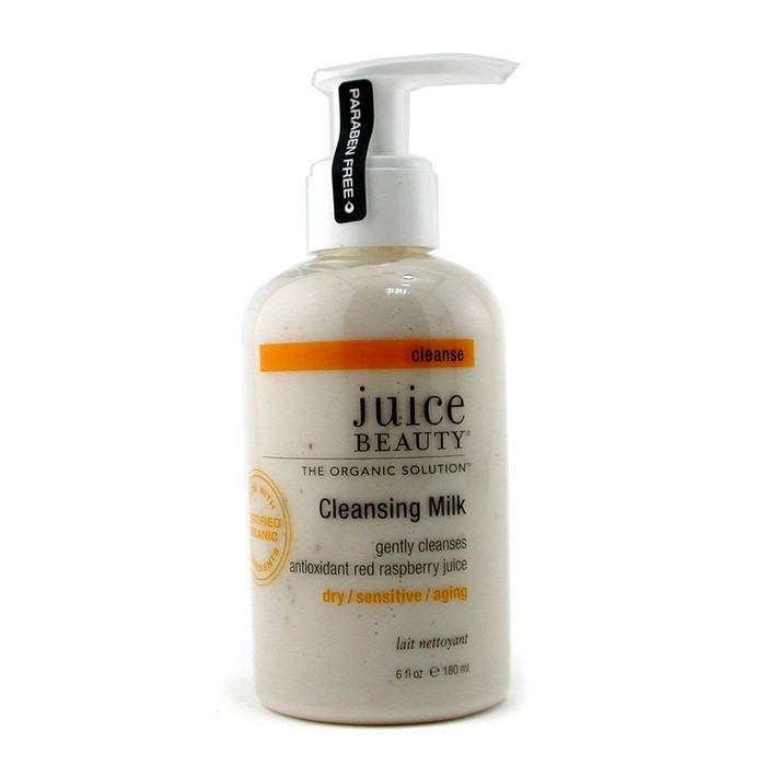 Очищающее молочко Juice Beauty с экстрактами красной малины и винограда для лица, 200 мл