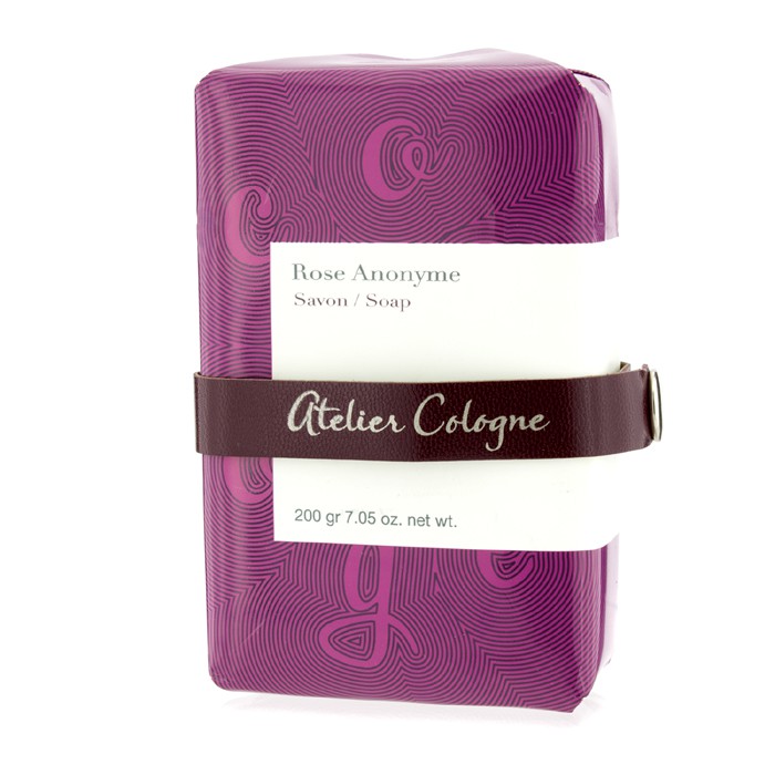 Мыло для тела Atelier Cologne с ароматом «Роза Аноним» 200 г, с экстрактами алоэ вера и масла Ши
