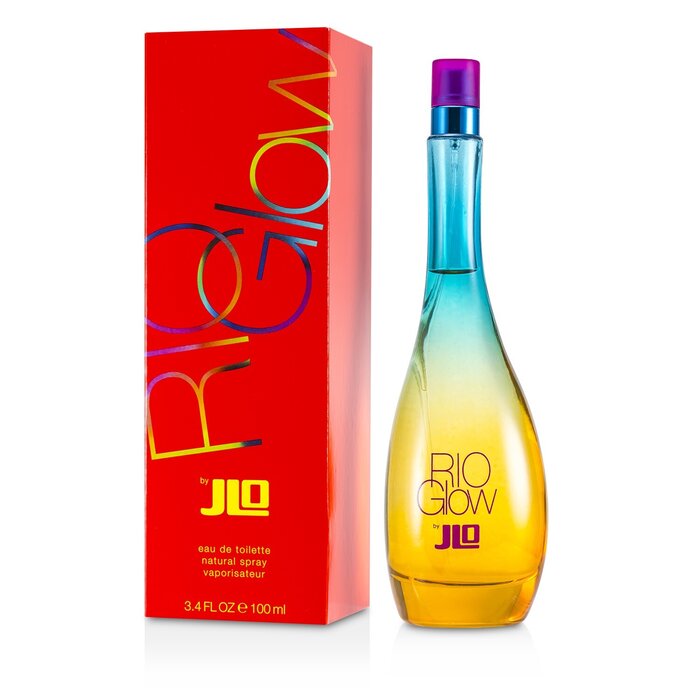 J. Lo Rio Glow туалетная вода 100 мл - аромат с нотами яблока и персика для весны и лета