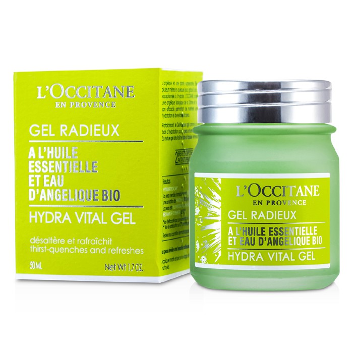 Увлажняющий гель для лица с органической ангеликой L'Occitane, 50 мл
