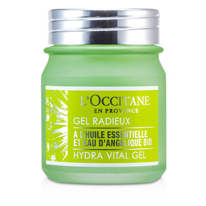 Увлажняющий гель для лица с органической ангеликой L'Occitane, 50 мл