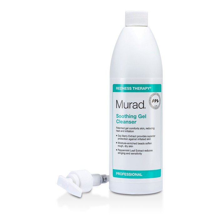 Успокаивающий гель-очиститель с экстрактом годжи для лица и шеи Murad, 500 мл