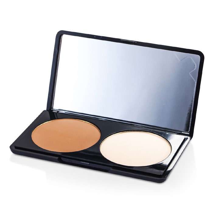 Набор пудр для контурирования Make Up For Ever, 2 x 5.5 г, с матовым финишем для лица и глаз