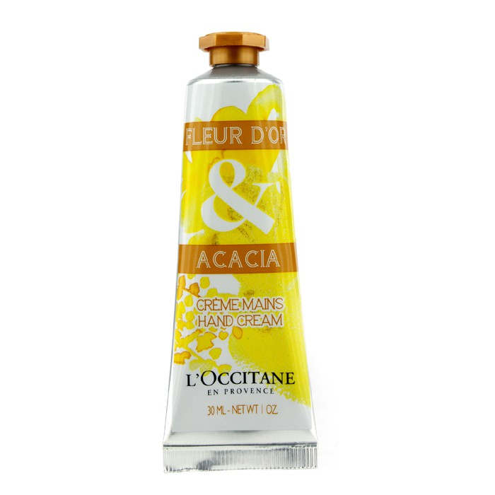 Крем для рук L'Occitane Fleur D'Or с мимозой и акацией, 30 мл