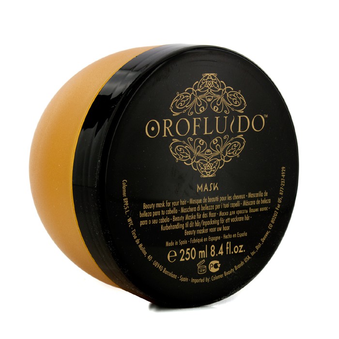 Маска для волос Orofluido с маслами аргана, кипрея и льна, 250 мл