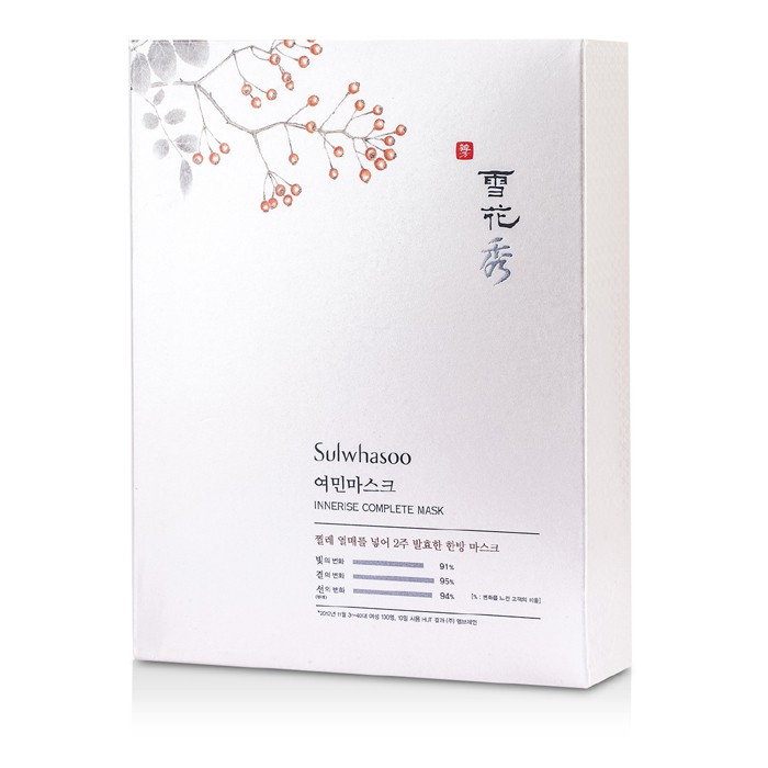 Маска для лица Sulwhasoo с комплексом Yeongsil для упругости и сияния 10x18 г