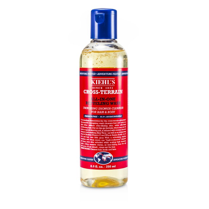 Kiehl's универсальное очищающее средство для мужчин с кокосом и алоэ вера, 250 мл