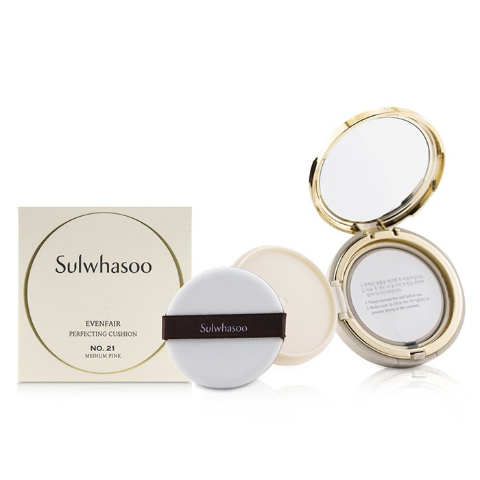 Кушон с SPF50+ и экстрактом абрикосовых семян для лица, 2 x 15 г