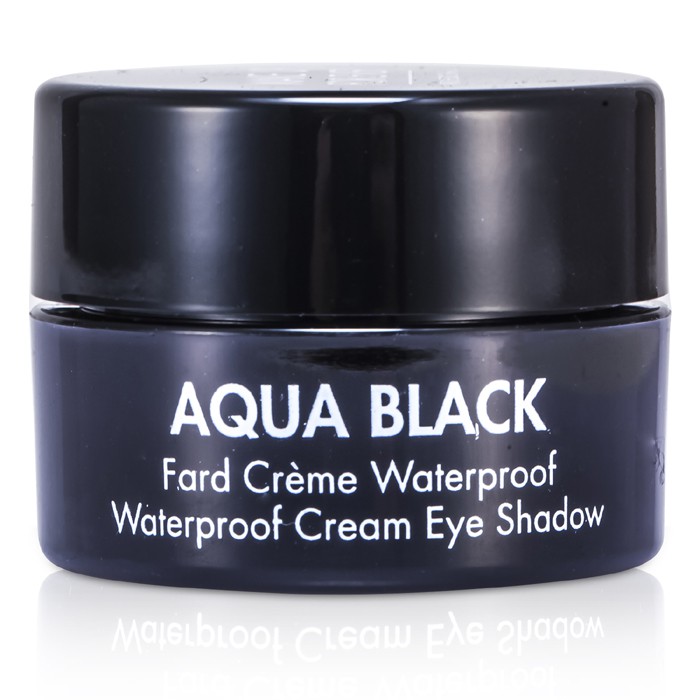 Кремовые водостойкие тени для век Make Up For Ever Aqua Black, интенсивный черный, 5 г