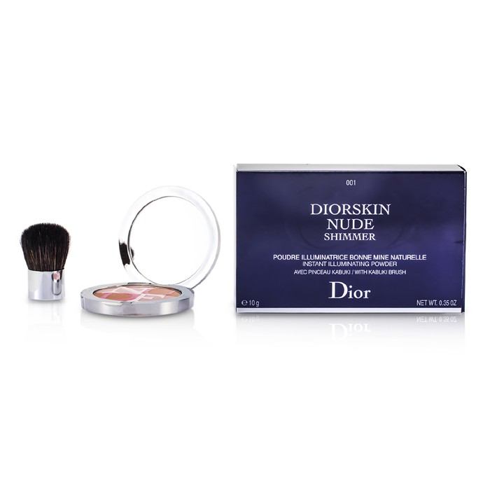 Пудра для лица с перламутром Christian Dior Diorskin Nude Shimmer 10g