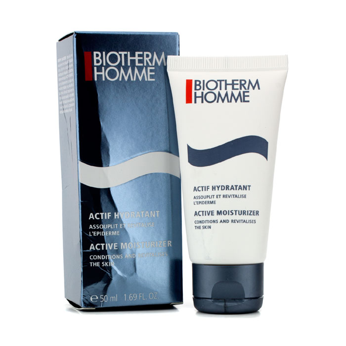 Biotherm активный увлажняющий крем для мужчин с витамином E и женьшенем, 50 мл