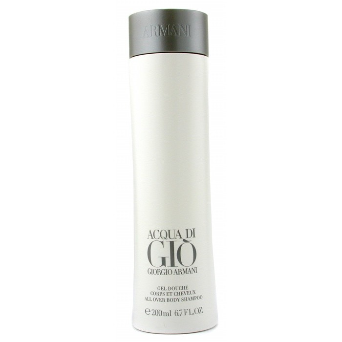 Шампунь для волос и тела Giorgio Armani Acqua Di Gio, 200 мл – свежесть и уход для мужчин