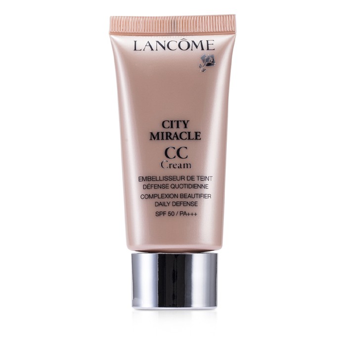 CC-крем с SPF 50 для лица Lancome, 30 мл — сияние, увлажнение и защита от солнца.