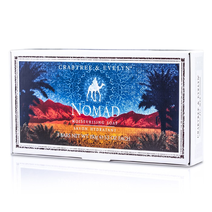 Увлажняющее мыло для мужчин с витамином Е, 3x150 г, Crabtree & Evelyn