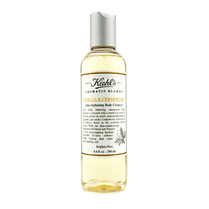 Очищающий гель для тела с ванилью и кедром Kiehl's, 250 мл