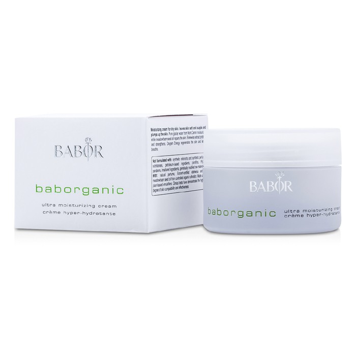 Ультраувлажняющий крем для лица с экстрактом эдельвейса Baborganic, 50 мл