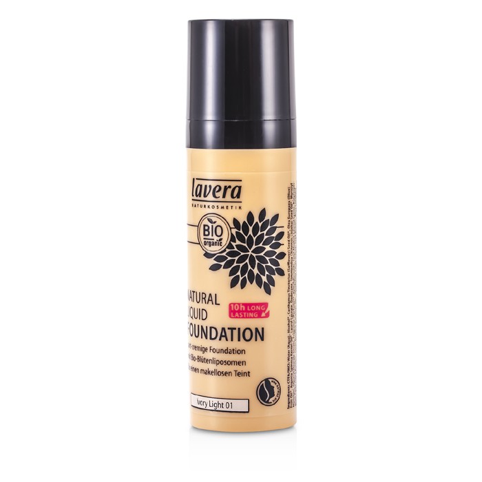 Тональный крем Lavera с аргановым маслом для лица 30 мл, оттенок 03 Honey Sand