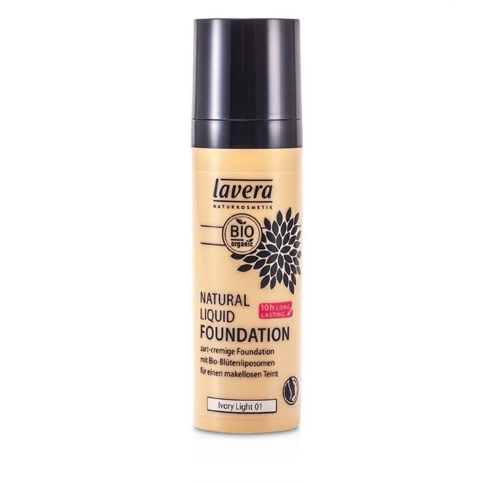 Тональный крем Lavera с аргановым маслом для лица 30 мл, оттенок 03 Honey Sand