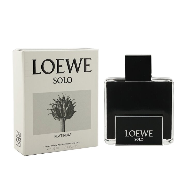 Loewe Solo Platinum Classic парфюмированная вода 100 мл для мужчин с кожаными и древесными нотами